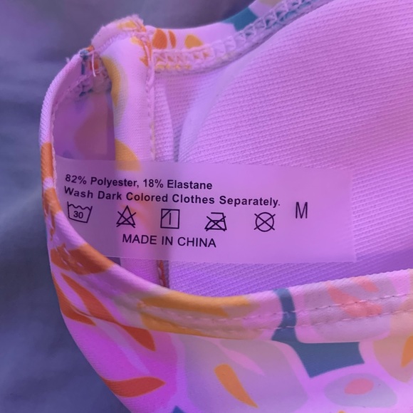 💘 Floral Print Shein Bikini 💘 - Picture 3 of 5